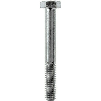 Profi Depot Metrická skrutka DIN 931, šesťhranná hlava, M5 × 60 mm, oceľ, 100 ks 4024506267107