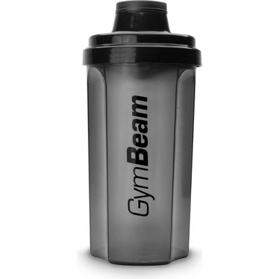 GymBeam Šejker čierny Transparent Black 700 ml - 700 ml