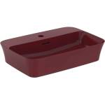 Ideal Standard Atelier Ipalyss Мивка за плот Pomegranate 55 см, бордо червена, с отвор за смесител (E2077V6)