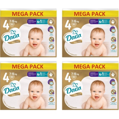 Dada Extra Care 4 MAXI 7-16 kg 80 ks
