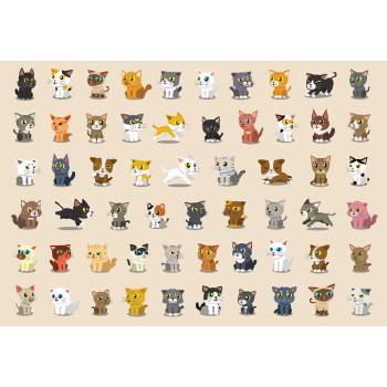 Interdruk - Puzzle Cats - 250 piese