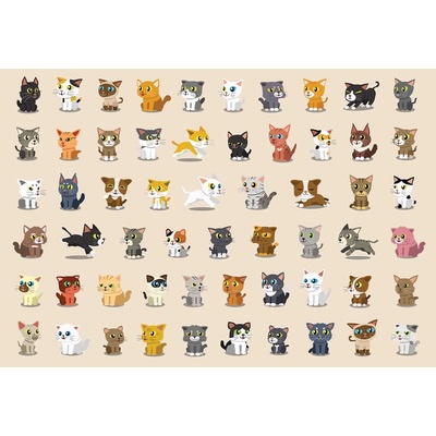 Interdruk - Puzzle Cats - 250 piese
