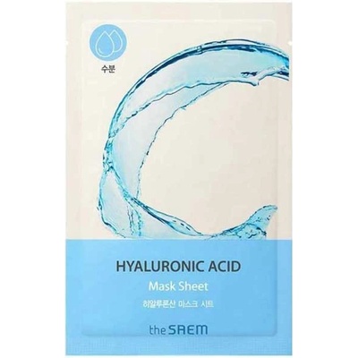 The Saem Bio Solution Hydrating Hyaluronic Acid Mask Sheet textílna maska s kyselinou hyalurónovou 20 g