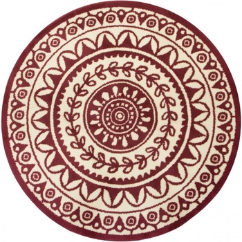 Najkoberce Luna 503786/569554 Listy fialový / krémový