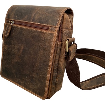 Pánská kožená taška přes rameno JEFF – Zboží Dáma