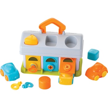 Infantino Детска играчка Infantino - B Kids, Сортер гараж (IN317020)