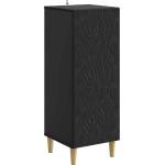 vidaXL Служебен шкаф Черно 33 x 34, 5 x 90 см Инженерна дървесина (895056)