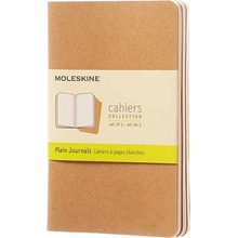 Moleskine Sešit S čistý 3 ks Karton