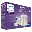 Philips Avent Novorozenecká startovní sada Anti-colic s ventilem AirFree + krém na bradavky 30 ml dárková sada