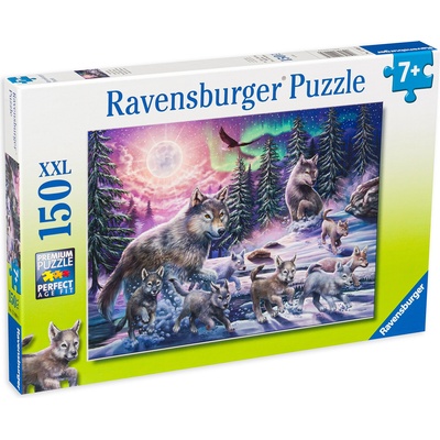 Ravensburger Пъзел Ravensburger от 150 XXL части - Вълци от севера (12908)