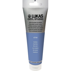LUKAS Cryl Studio Plastic Tube АКРИЛНА боя Steel Blue 125 ml 1 бр (747440012)