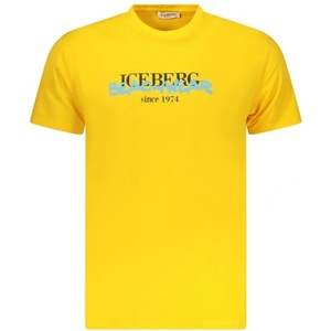 ICEBERG Мъжка тениска с къс ръкав iceberg, Размер xl, Цвят Жълто (ice3mts01_giyellow)