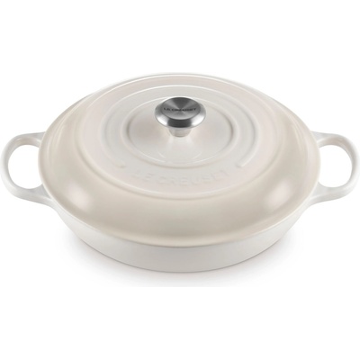 Le Creuset Съдове за готвене SIGNATURE 30 см, 3, 5 л, MERINGUE, чугун, Le Creuset (LECR21180307164430)