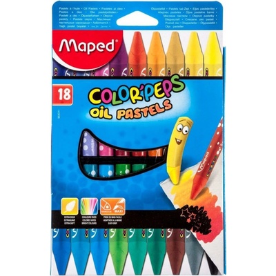 Maped Olejové pastely Color´Peps 18 ks