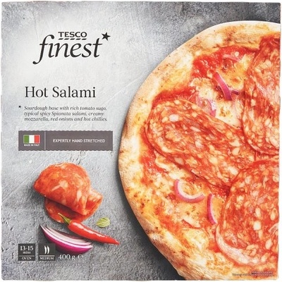 Tesco Finest Hot Salami pizza 400 g