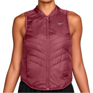 Nike Дамски елек за бягане Nike Women's Tempo Repel Warm Running Vest Running vest - Pink Smoke / Reflective Silver (129-0127-0214)