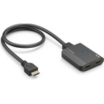 Hama Сплитер 4K HDMI мъжко - 2 x HDMI женско, черен (205284) - ggbox