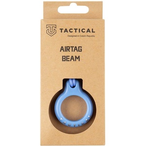 Tactical Стилен ключодържател от поликарбонат за Apple AirTag - Tactical AirTag Beam Rugged Case (син) (57983104007)