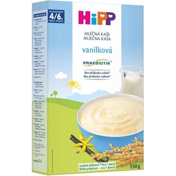 HiPP Mléčná kaše první vanilková 250g