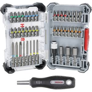 Bosch 45x Extra Hard Screwdriver Bit Set, Extractor, 44+1 pcs - 2607017733 (2607017733)