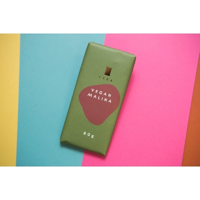 Lyra Vegan Malina 80 g