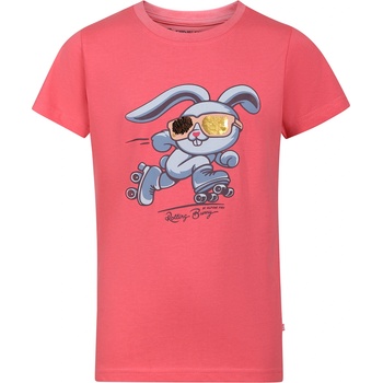 Alpine Pro Детска бързосъхнеща тениска ALPINE PRO REJO calypso coral вариант pe ALPINE PRO | Cherven | Момчешки | 104/110