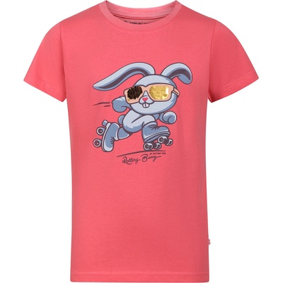 Alpine Pro Детска бързосъхнеща тениска ALPINE PRO REJO calypso coral вариант pe ALPINE PRO | Cherven | Момчешки | 104/110