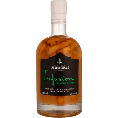 Labourdonnais Infusion Pineapple & Ginger 35% 0,7 l (čistá fľaša)