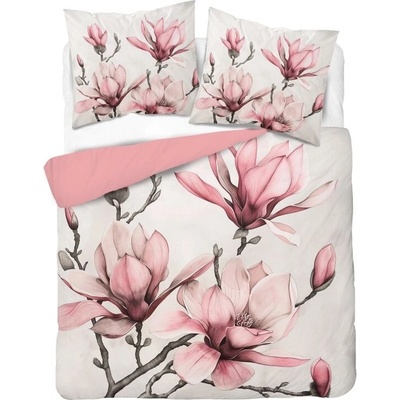 Detexpol obliečky 3D Magnolie micro Polyester mikrovlákno 220x200 2x70x80