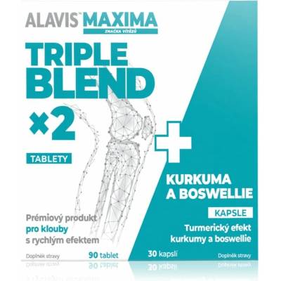 Alavis Maxima Barny's Triple Blend kĺbová výživa 90 tabliet + Alavis Maxima CelaFix kĺbová výživa 30 kapsúl