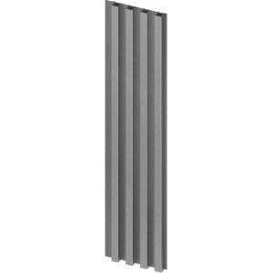  ЛАМЕЛЕН ПАНЕЛ m vilo mpc 16х265см brushed steel (brushed steel)