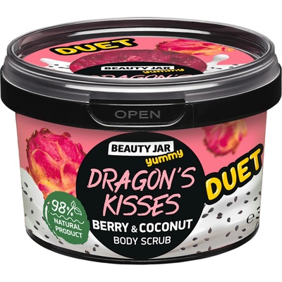 Beauty Jar Yummy tělový peeling dragon's kisses 360 g