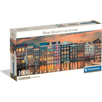 Bright Clementoni Panorama Amsterdam 1000 dielov