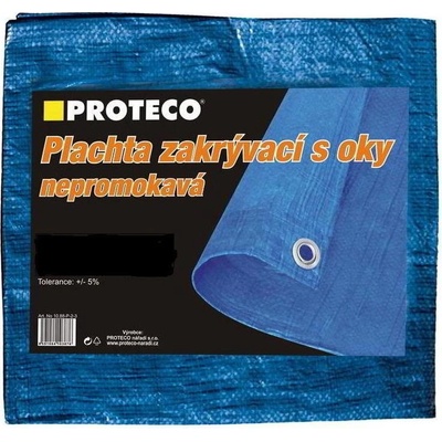 Proteco 10.88-P-20-20 plachta nepromokavá s oky 20 x 20 m 50 g/m²