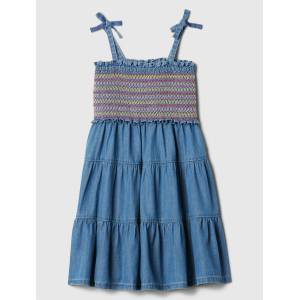 GAP Бебешка chambray миди рокля GAP GAP | Sin | Момичешки | 80