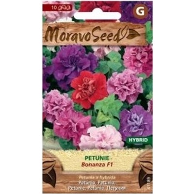 Semínka MoravoSeed Petunie plnokvětá BONANZA F1 hybrid směs 41189