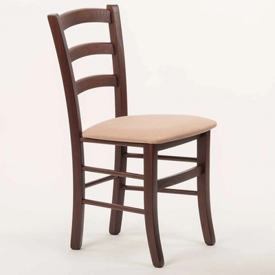 ITTC Stima Paysane s čalouněným sedákem Tmavě Hnědá / Lux cappuccino 24