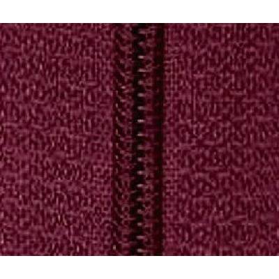 Zips špirálový deliteľný 6mm - dvojcestný farba 46 vínová dĺžka 75 cm