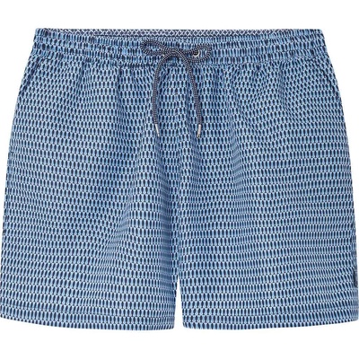 Hackett Бански гащета Hackett Fish Geo swimming shorts - Blue (Navy)