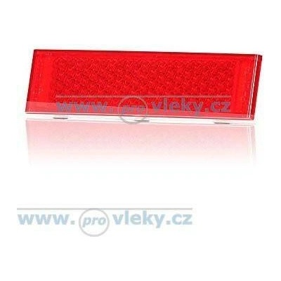WAS Odrazka UP červená 126x34mm samolepící