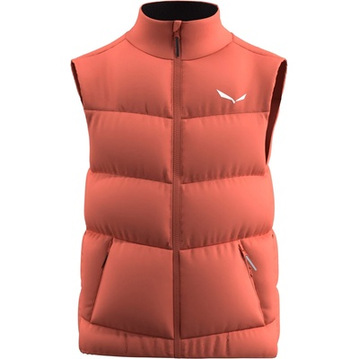 Salewa Детски пухен елек Salewa Kid's Brenta RDS Down Vest Down vest - Etruscan Red - размер 140 (EU) (703-6430-0115)