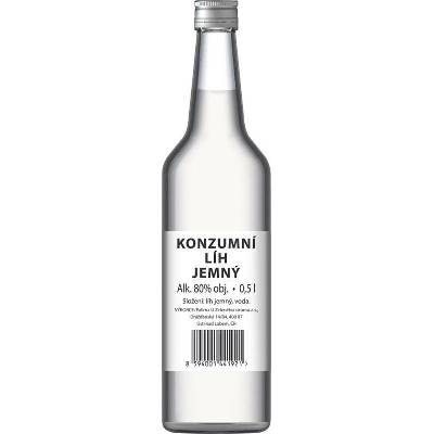 Starorežná Prostějov Líh 80% 0,5 l (holá láhev)