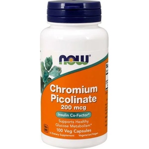 NOW Chromium Picolinate капсули 100 бр.