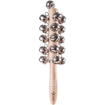 Image 1 of Classic World Музикален инструмент Classic World - Дървен стик със звънчета (CWE40503)