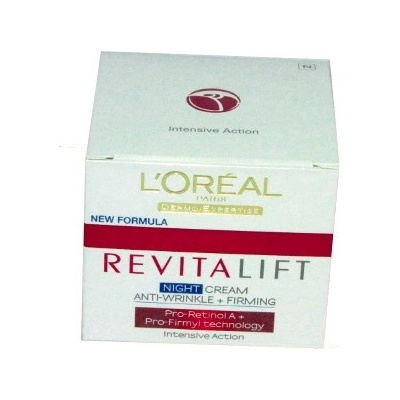 L'Oréal Revitalift noční krém proti vráskám a pro zpevnění pleti 50 ml