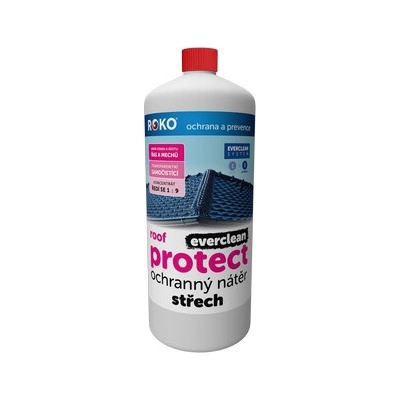 Ochranný transparentní nátěr na střechy ROKO EVERCLEAN ROOF PROTECT 1 l