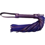 Rouge Short leather flogger purple