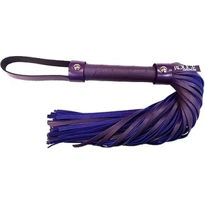 Rouge Short leather flogger purple