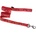 Pet Interest Pet Inerest Cute Bones Line Red повод за куче