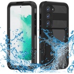 SHELLBOX Калъф за Samsung Galaxy S23 - водоустойчив корпус ShellBox IP68 - черен